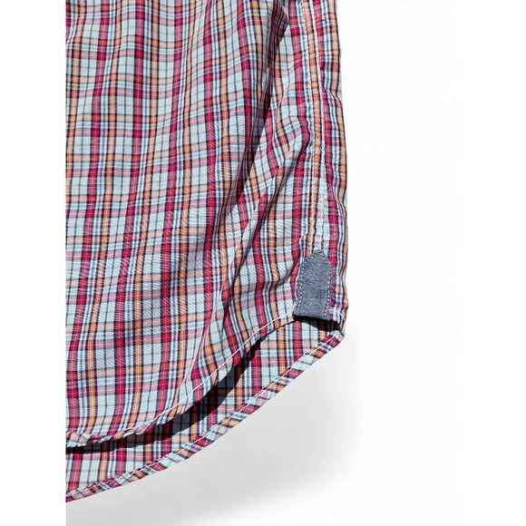 U.S. Polo Assn. Red and White Casual Button Down Shirt - Picture 5 of 9